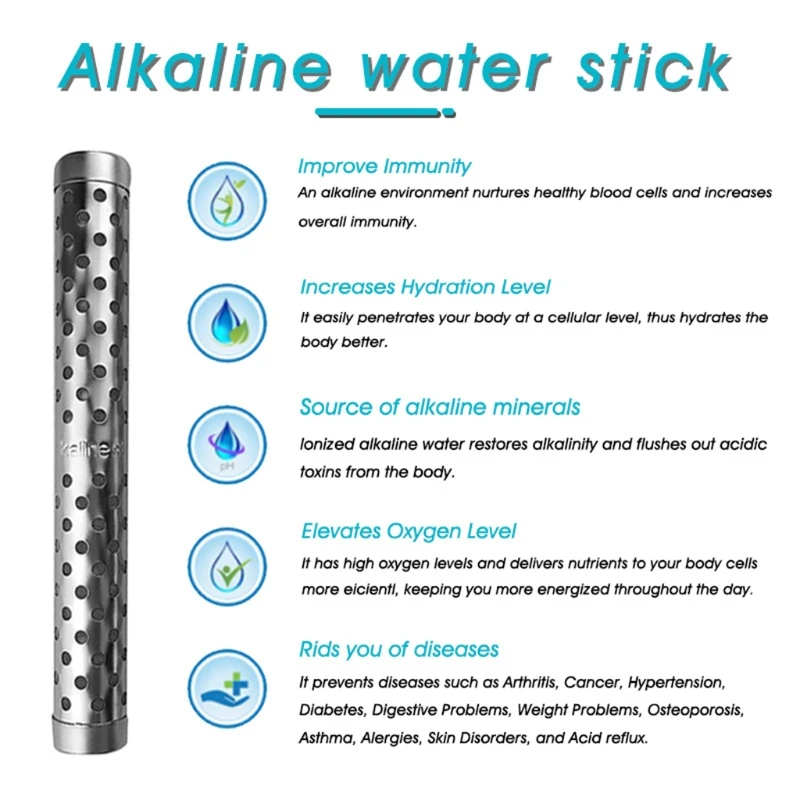 1 шт., палочка для щелочной воды для ионизатора щелочной воды Energy Stick 5,28x0,63
1 шт., палочка для щелочной воды для ионизатора щелочной воды Energy Stick 5,28x0,63