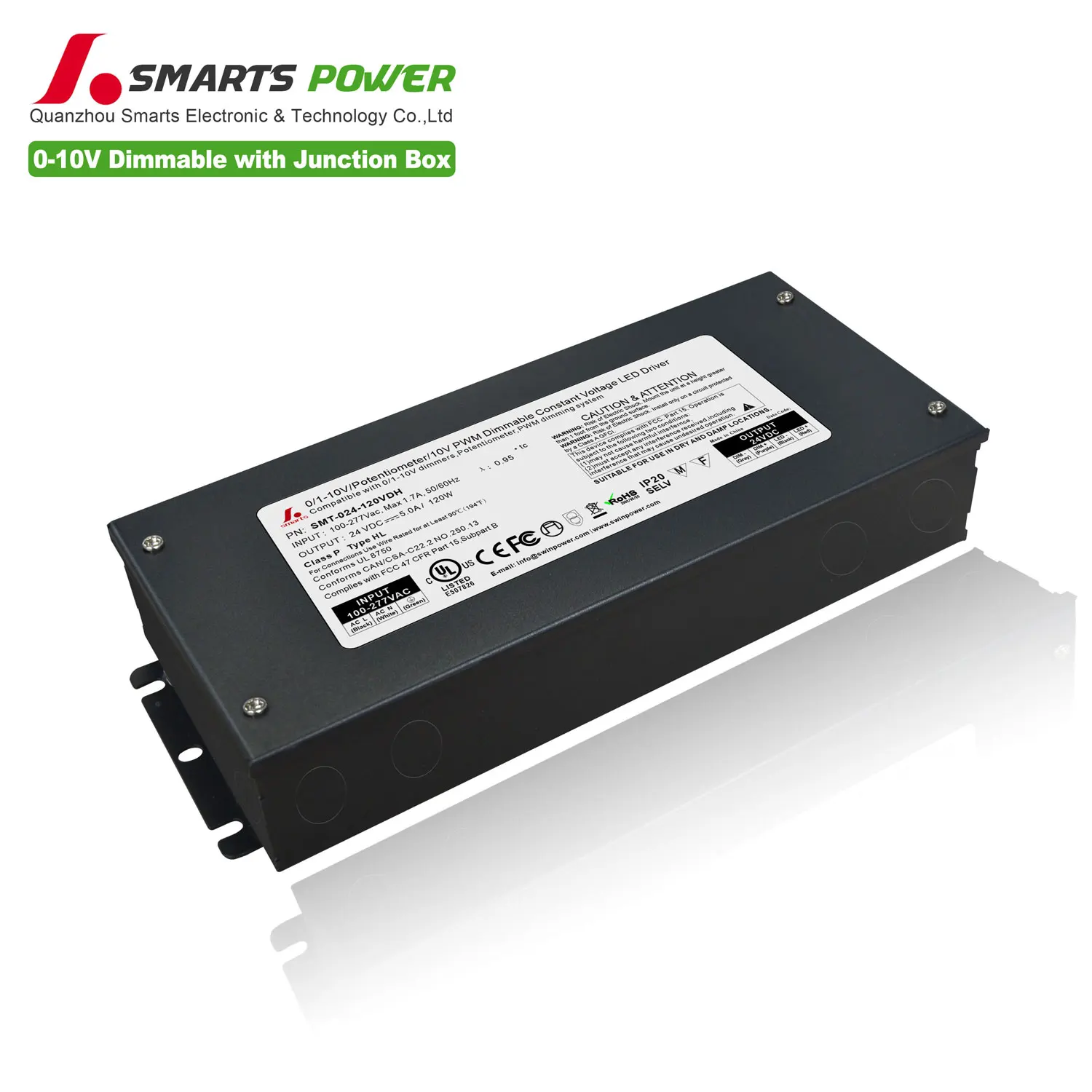 UL constant voltage 12v 24v led power supply 0-10V 1-10V dimming LED driver 120w use for led grow light
UL constant voltage 12v 24v led power supply 0-10V 1-10V dimming LED driver 120w use for led grow light