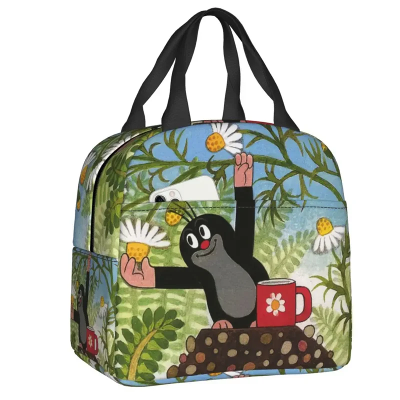 Cute Mole Krtek Insulated Lunch Bag for Outdoor Picnic Cartoon Little Maulwurf Leakproof Thermal Cooler Bento Box Women Kids
Cute Mole Krtek Insulated Lunch Bag for Outdoor Picnic Cartoon Little Maulwurf Leakproof Thermal Cooler Bento Box Women Kids