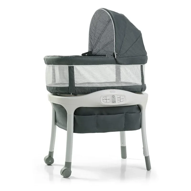 Graco Sense2Snooze Bassinet с технологией обнаружения плача | Детская Bassinet обнаруживает и реагирует на детские крики, чтобы успокоить Ba
Graco Sense2Snooze Bassinet с технологией обнаружения плача | Детская Bassinet обнаруживает и реагирует на детские крики, чтобы успокоить Ba