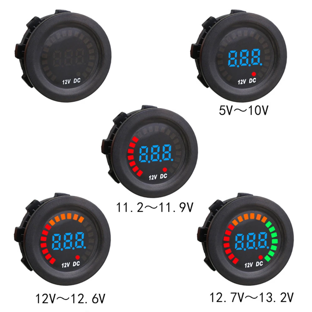 DC 12V Universal Car Motorcycle Boat LED Digital Voltmeter Panel Volt Meter Monitor Gauge Display Car Accessories
DC 12V Universal Car Motorcycle Boat LED Digital Voltmeter Panel Volt Meter Monitor Gauge Display Car Accessories
