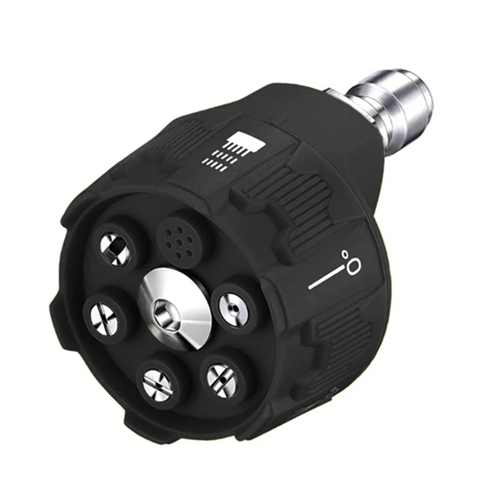 1pc High Pressure Washer Spray Nozzle 0 15 25 40 Degree Rotation Watering Rinse Soap Stainless Steel Garden Tools Accessories
1pc High Pressure Washer Spray Nozzle 0 15 25 40 Degree Rotation Watering Rinse Soap Stainless Steel Garden Tools Accessories