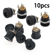 10Pcs 9V12V DIY Guitar Effects Pedal Power DC Connectors Socket Plug Jack 2.1mm 3-pin Terminals DC-022 Connectors Socket Plug
10Pcs 9V12V DIY Guitar Effects Pedal Power DC Connectors Socket Plug Jack 2.1mm 3-pin Terminals DC-022 Connectors Socket Plug