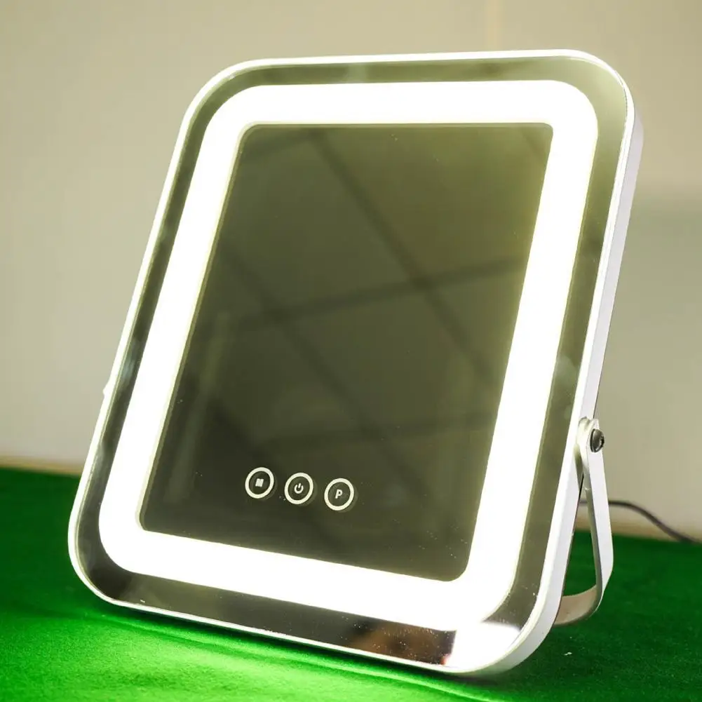 Портативное зеркало для макияжа со светодиодной подсветкой, зеркало с USB-зарядкой для путешествий, подарки для девочек и женщин, 3 режима, 25x30 см
Портативное зеркало для макияжа со светодиодной подсветкой, зеркало с USB-зарядкой для путешествий, подарки для девочек и женщин, 3 режима, 25x30 см