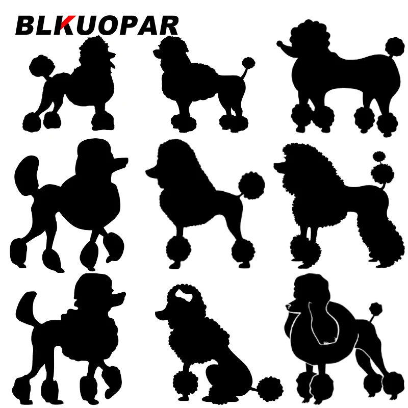 Автомобильные наклейки с изображением животных BLKUOPAR, пуделя, собаки, с защитой от царапин, вырезанные окошки, ноутбук, багажник, доска для серфинга, автомобильная этикетка
Автомобильные наклейки с изображением животных BLKUOPAR, пуделя, собаки, с защитой от царапин, вырезанные окошки, ноутбук, багажник, доска для серфинга, автомобильная этикетка