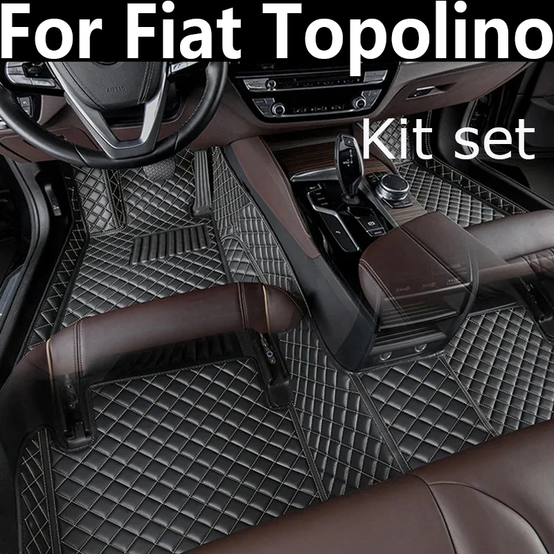

Автомобильные коврики для Fiat Topolino 500 2012 2011 Автомобильные аксессуары для интерьера Стайлинг Пользовательские Коврики для ног товары запасные части