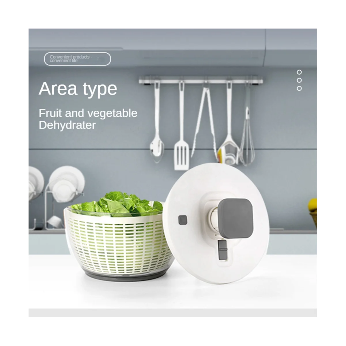 Vegetable Dehydrator Press Quick Cleaning Dryer Fruit and Vegetable Dry and Wet Separation Draining Salad Spinner
Vegetable Dehydrator Press Quick Cleaning Dryer Fruit and Vegetable Dry and Wet Separation Draining Salad Spinner