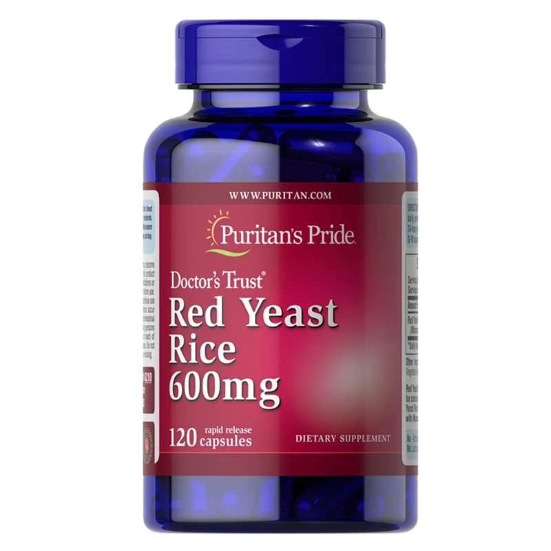 

Red Yeast Rice 600 mg 120 Capsules Free Shipping