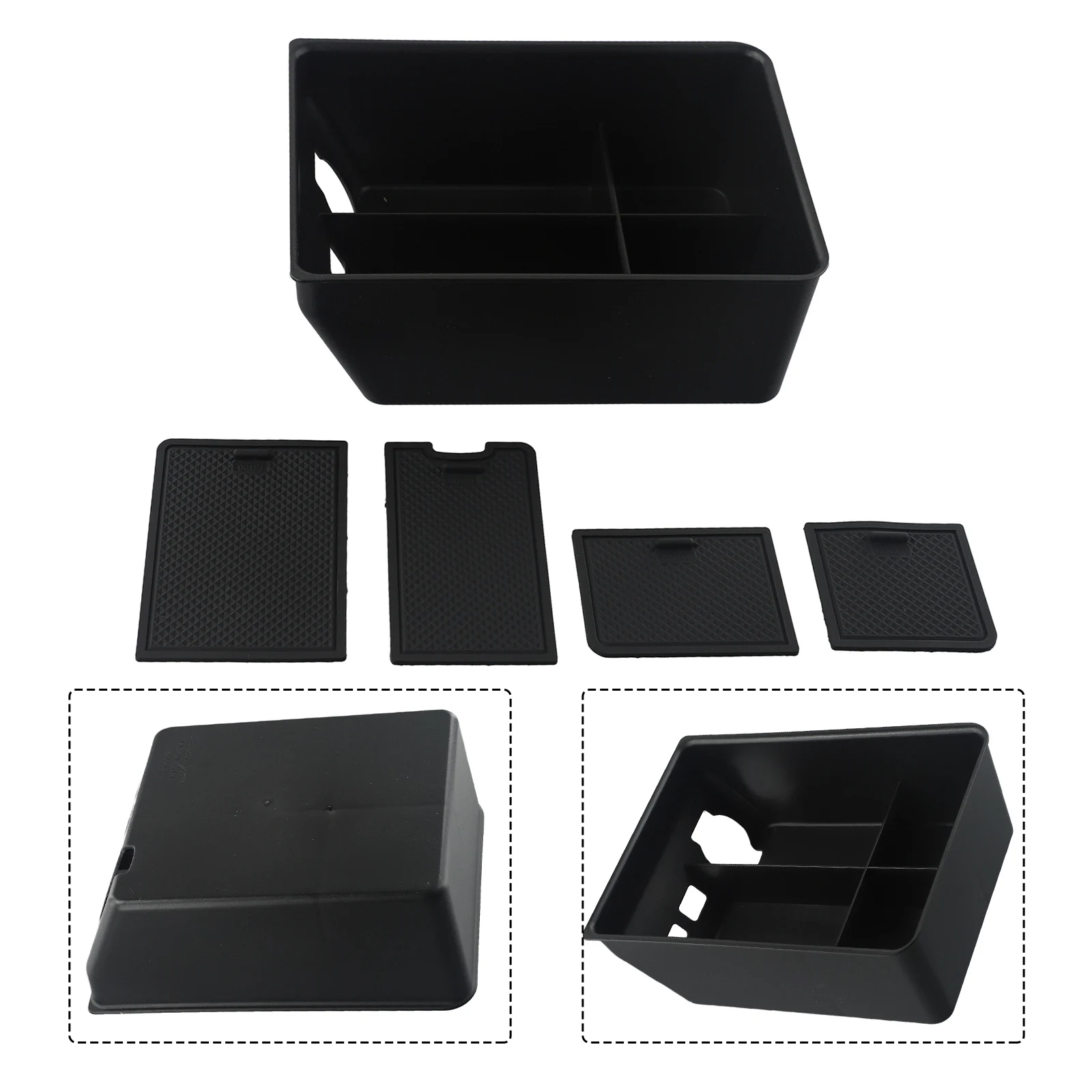 Tray Tidying Storage Box 1pc ABS Black Center Organization PVC For ZEEKR 001 Durable High Quality Impact Strength
Tray Tidying Storage Box 1pc ABS Black Center Organization PVC For ZEEKR 001 Durable High Quality Impact Strength