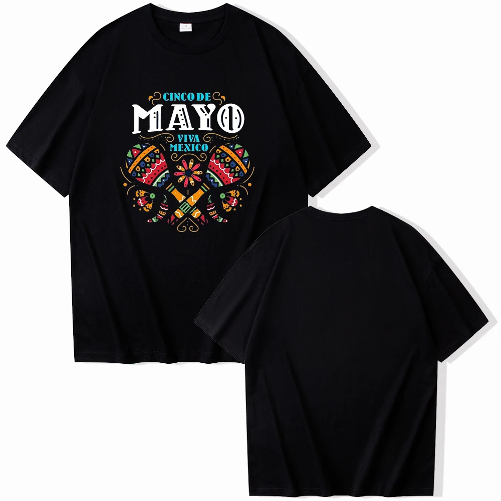 

Cinco De Mayo VIVA Mexico O-Neck Short Sleeve Shirts Fans Gift