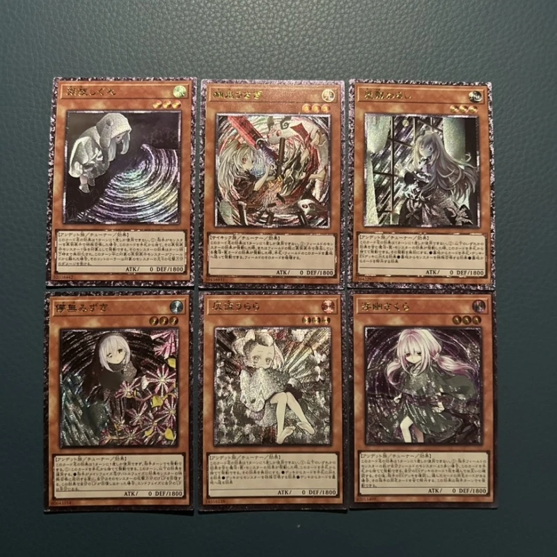 Yu-Gi-Oh DIY Hand Pit Small Set Different Painting Ash Blossom Joyous Spring UTR Ultimate Rare 3D Gold Game Collection Cards
Yu-Gi-Oh DIY Hand Pit Small Set Different Painting Ash Blossom Joyous Spring UTR Ultimate Rare 3D Gold Game Collection Cards