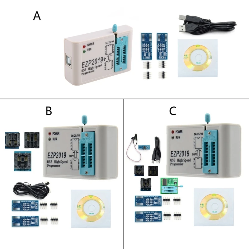 Высокоскоростной USB-программатор SPI, поддержка чипов серии 24, 25, 93, EEPROM Bios EZP2019, высокоскоростной SPI, часть
Высокоскоростной USB-программатор SPI, поддержка чипов серии 24, 25, 93, EEPROM Bios EZP2019, высокоскоростной SPI, часть