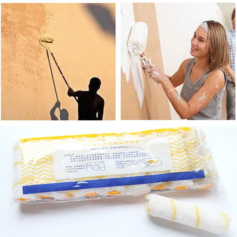 Mini craft paint foam roller brush 4 inch paint roller decorative brush smooth tool decorative painting tool
Mini craft paint foam roller brush 4 inch paint roller decorative brush smooth tool decorative painting tool