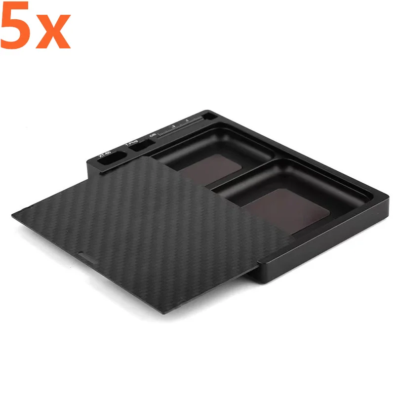 5Pcs Model RC Car Spare Parts Tools Storage Box with Magnetic Screw T Plug XT60 Soldering Station Toolbox Measuring Ruler
5Pcs Model RC Car Spare Parts Tools Storage Box with Magnetic Screw T Plug XT60 Soldering Station Toolbox Measuring Ruler