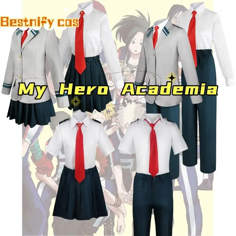 Костюм для косплея мидория изюку из аниме «Моя геройская Академия», школьная форма Тодороки, брюки и юбка, костюм для ролевых игр на Хэллоуин 
Костюм для косплея мидория изюку из аниме «Моя геройская Академия», школьная форма Тодороки, брюки и юбка, костюм для ролевых игр на Хэллоуин