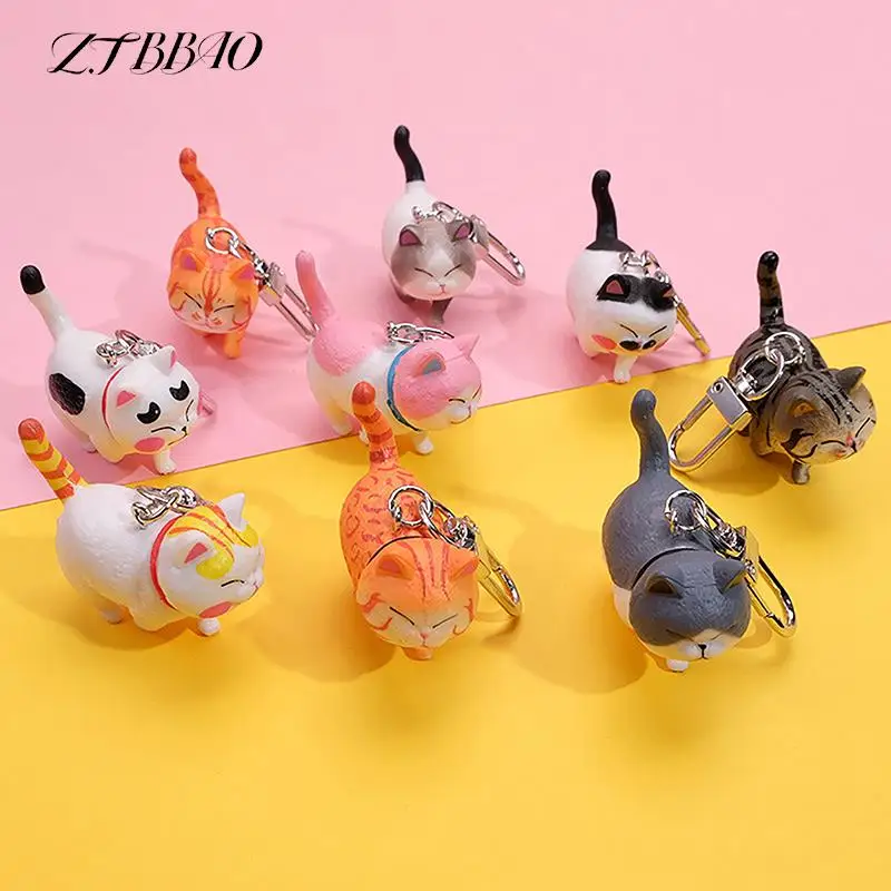 New Fashion Cute Cartoon Cat Pendant Key Rings Kitten Cat Key Chain Car Bag Keychains Creative Car Gifts
New Fashion Cute Cartoon Cat Pendant Key Rings Kitten Cat Key Chain Car Bag Keychains Creative Car Gifts