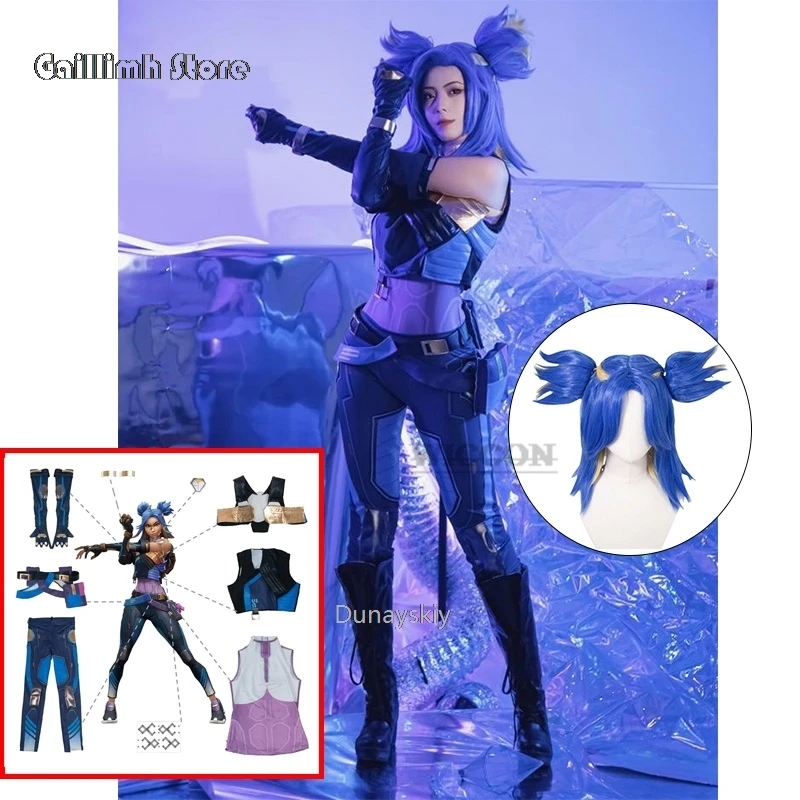 

Valorant Neon Cosplay Costume Game Valorant Neon Cosplay Costume Blue Women Combat Uniform Halloween Party Outfit Full Set
