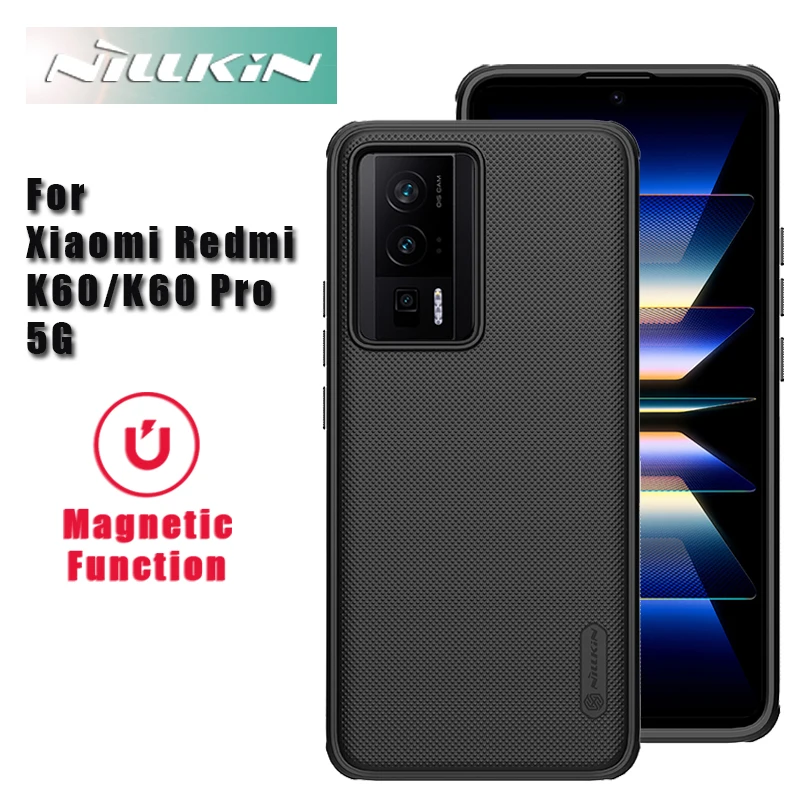 Чехол для Xiaomi Redmi K60 Pro, задняя крышка Nillkin Super Frosted Shield Pro, Магнитный чехол из поликарбоната и ТПУ, защитная задняя крышка для Redmi K60 Pro
Чехол для Xiaomi Redmi K60 Pro, задняя крышка Nillkin Super Frosted Shield Pro, Магнитный чехол из поликарбоната и ТПУ, защитная задняя крышка для Redmi K60 Pro