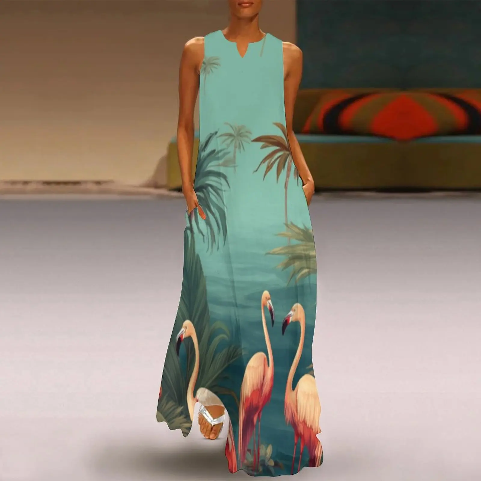 Summer Women's Sexy Dress Sexy Dress Women 2023 Jungle Ostrich Print Casual Women's Summer Dress
Summer Women's Sexy Dress Sexy Dress Women 2023 Jungle Ostrich Print Casual Women's Summer Dress
