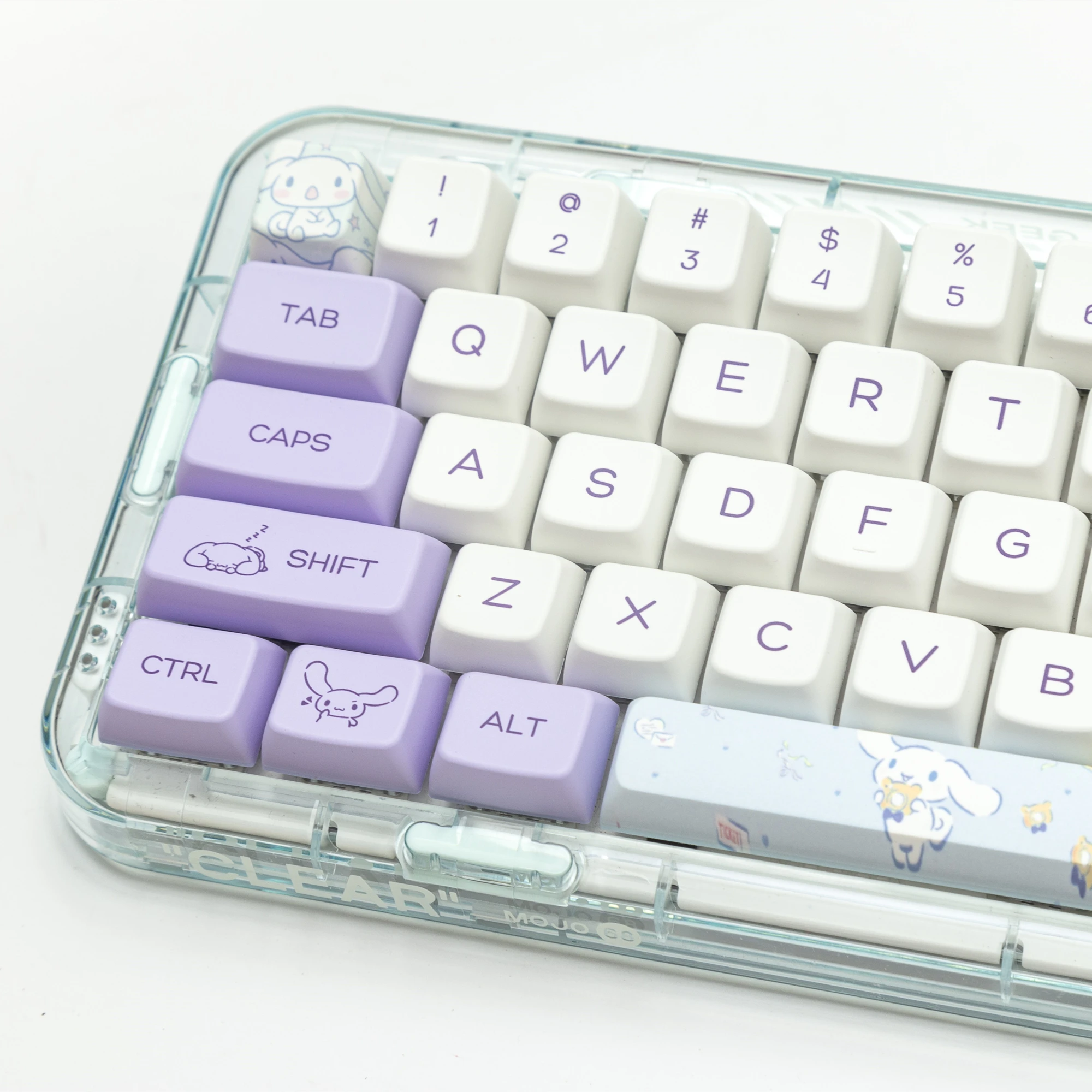 

PBT Keycaps 136 Keys Cute Anime Keycaps Dye Sublimation MDA Profile For MX Switch Gaming Mechanical Keyboard Keycaps MDA Keycaps