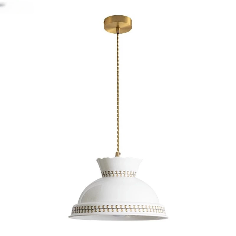 Flower Ceramic Modern LED Pendant Light Fixtures Bedroom Living Room Bathroom Nordic France Style Copper Hanging Lamp
Flower Ceramic Modern LED Pendant Light Fixtures Bedroom Living Room Bathroom Nordic France Style Copper Hanging Lamp