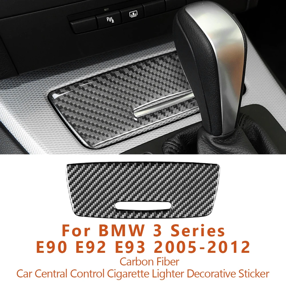 For BMW 3 Series E90 E92 E93 2005-2012 Carbon Fiber Car Central Control Cigarette Lighter Decorative Stickers Inter Accessoriess
For BMW 3 Series E90 E92 E93 2005-2012 Carbon Fiber Car Central Control Cigarette Lighter Decorative Stickers Inter Accessoriess