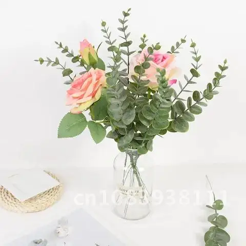 6/12/18pcs Faux Eucalyptus Foliage Stems Greenery for Home Garden Vase Decor Christmas Party Wedding Bouquet DIY Plant
6/12/18pcs Faux Eucalyptus Foliage Stems Greenery for Home Garden Vase Decor Christmas Party Wedding Bouquet DIY Plant
