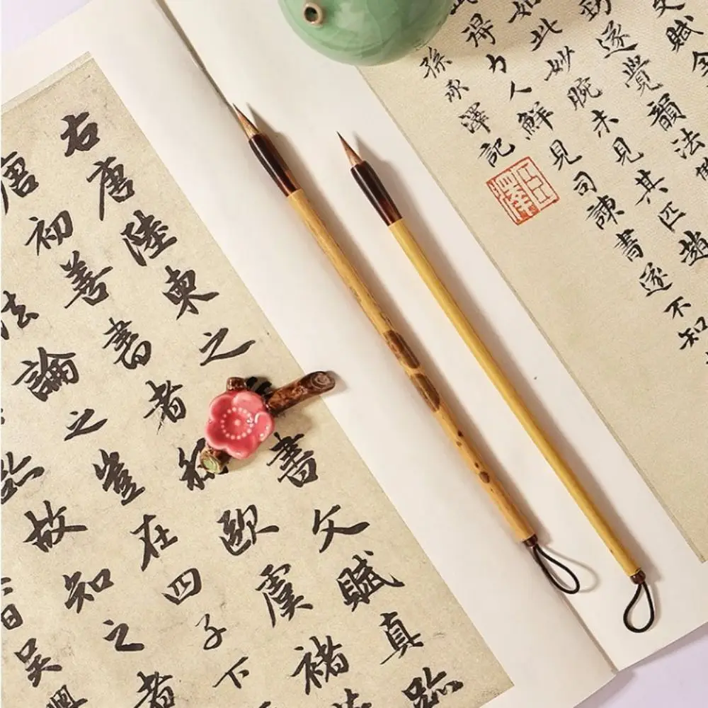 Oil Painting Chinese Calligraphy Brush Oil Watercolor Bamboo Scriptures Writing Brush Wolf Hair Art Paint Brush Student
Oil Painting Chinese Calligraphy Brush Oil Watercolor Bamboo Scriptures Writing Brush Wolf Hair Art Paint Brush Student