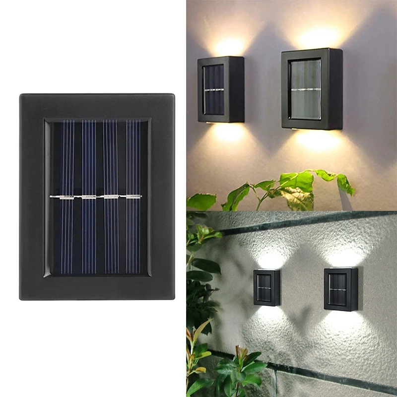 2Pcs 2 LED IP65 Waterproof Solar Wall Lamp Outdoor Garden Household Decorative Outdoor Garden Wall Lamp
2Pcs 2 LED IP65 Waterproof Solar Wall Lamp Outdoor Garden Household Decorative Outdoor Garden Wall Lamp