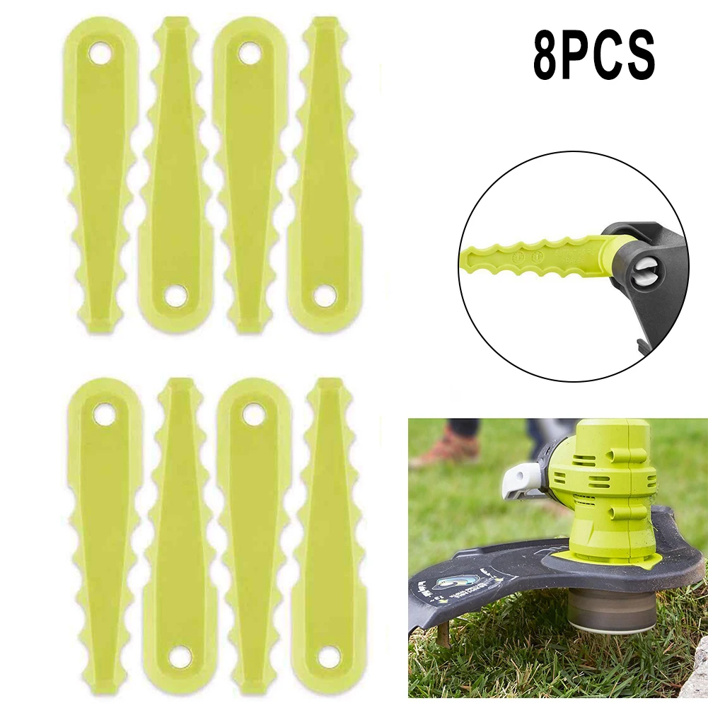 8pcs Grass Cutter Replacement Fixed Blades For RYOBI 2-in-1 Bladed Head Serrated String Head Garden Power Accessories
8pcs Grass Cutter Replacement Fixed Blades For RYOBI 2-in-1 Bladed Head Serrated String Head Garden Power Accessories