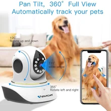 Vstarcam C38S-P Pet 1080P Motion Detection Infrared Night Vision\two-way Voice Remote Control AI Smart Home Surveillance Camera
Vstarcam C38S-P Pet 1080P Motion Detection Infrared Night Vision\two-way Voice Remote Control AI Smart Home Surveillance Camera