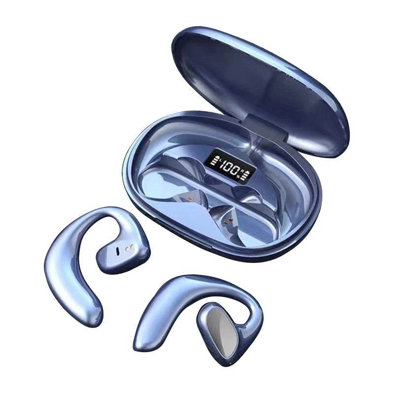 M2EC S900 TWS Bone Conduction Headphone Bluetooth-compatible5.1 Digital Display Waterproof Open Ear Hook Headset Not In-ear
M2EC S900 TWS Bone Conduction Headphone Bluetooth-compatible5.1 Digital Display Waterproof Open Ear Hook Headset Not In-ear