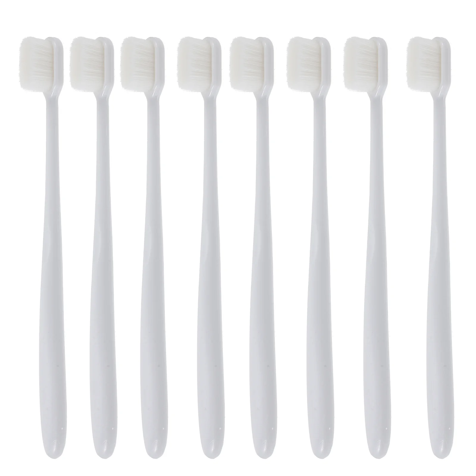 8 Pcs Soft Gums Care Long Handle Cleaning Tool Soft Silk Charcoal Toothbrushes Ultra Fur
8 Pcs Soft Gums Care Long Handle Cleaning Tool Soft Silk Charcoal Toothbrushes Ultra Fur