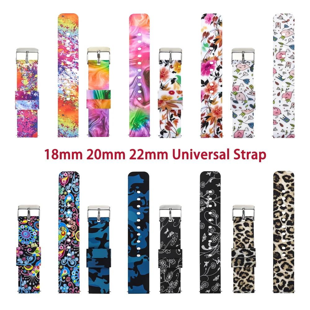 18mm 20mm 22mm Universal Strap For Garmin Forerunner 245/Garmin VivoActive 4s/Amazfit GTR/Samsung Galaxy Watch Active Bracelet
18mm 20mm 22mm Universal Strap For Garmin Forerunner 245/Garmin VivoActive 4s/Amazfit GTR/Samsung Galaxy Watch Active Bracelet