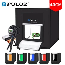 PULUZ 40CM Photo Studio Soft Box Backlight Tent Lightbox Product Photography Folding Tabletop Shooting Kit 6 Colors Backdrops
PULUZ 40CM Photo Studio Soft Box Backlight Tent Lightbox Product Photography Folding Tabletop Shooting Kit 6 Colors Backdrops