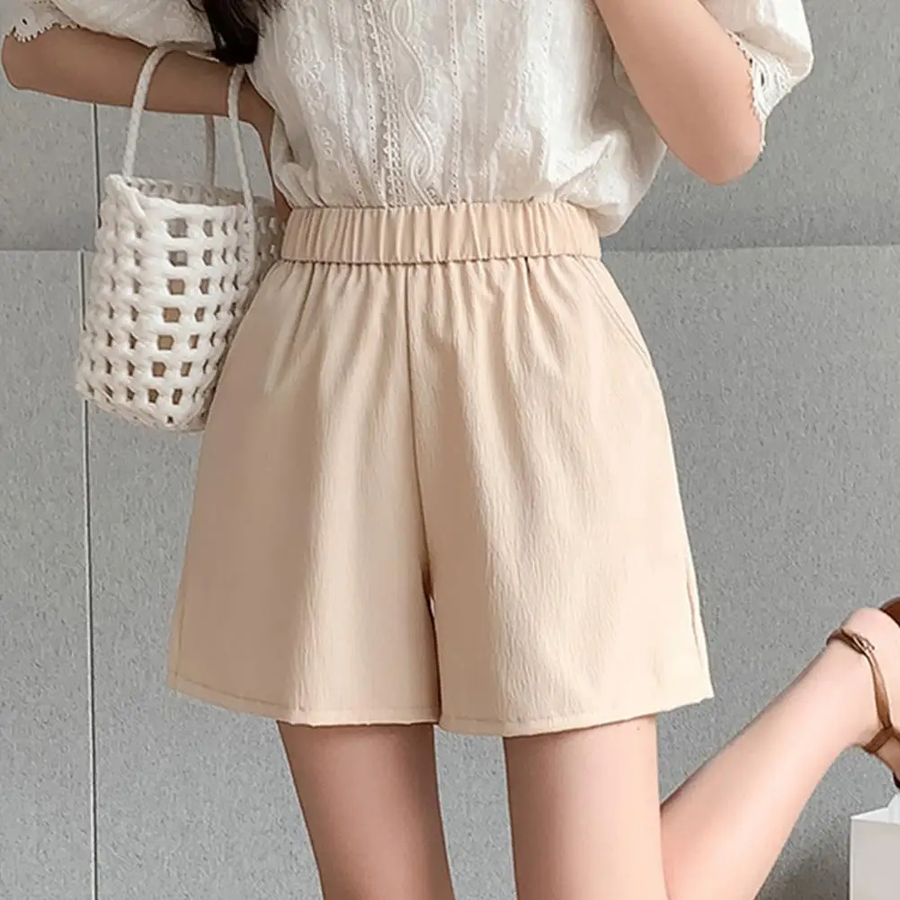 Summer Women Suit Shorts High Waist Elastic Waistband Pockets Thin Office Ladies Elegant Wide Leg Suit Short Pants Streetwear
Summer Women Suit Shorts High Waist Elastic Waistband Pockets Thin Office Ladies Elegant Wide Leg Suit Short Pants Streetwear