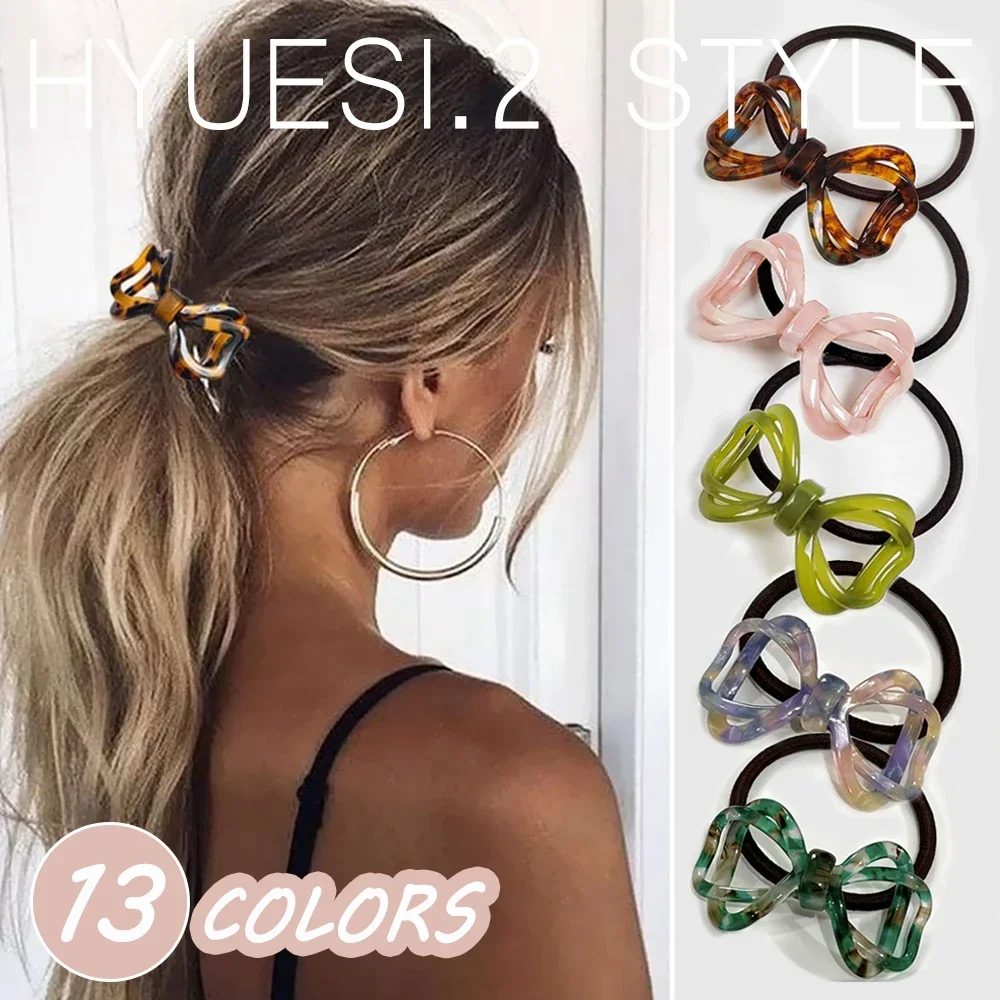 Gradient Leopard Print Acetate Bowknot Hair Ropes Tortoise Shell Hollow Bow Hair Ties Women Girls Elastic Ponytail Hair Bands
Gradient Leopard Print Acetate Bowknot Hair Ropes Tortoise Shell Hollow Bow Hair Ties Women Girls Elastic Ponytail Hair Bands