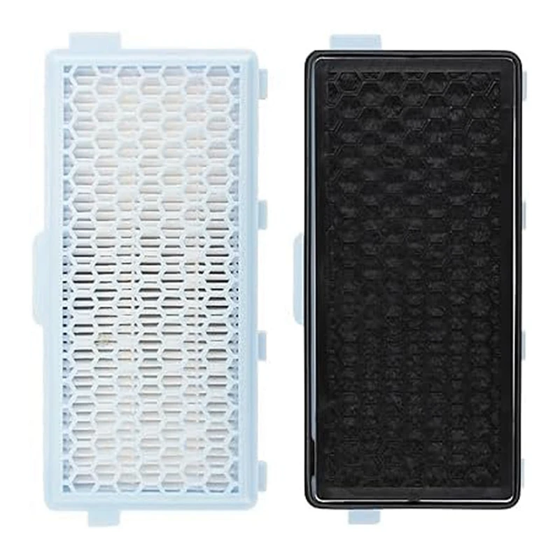 

2PCS HEPA Airclean Filter Replacement Accessories Compatible With For Miele Complete C2 C3, Compact C1 C2 Vacuum Cleaners 2-Pack