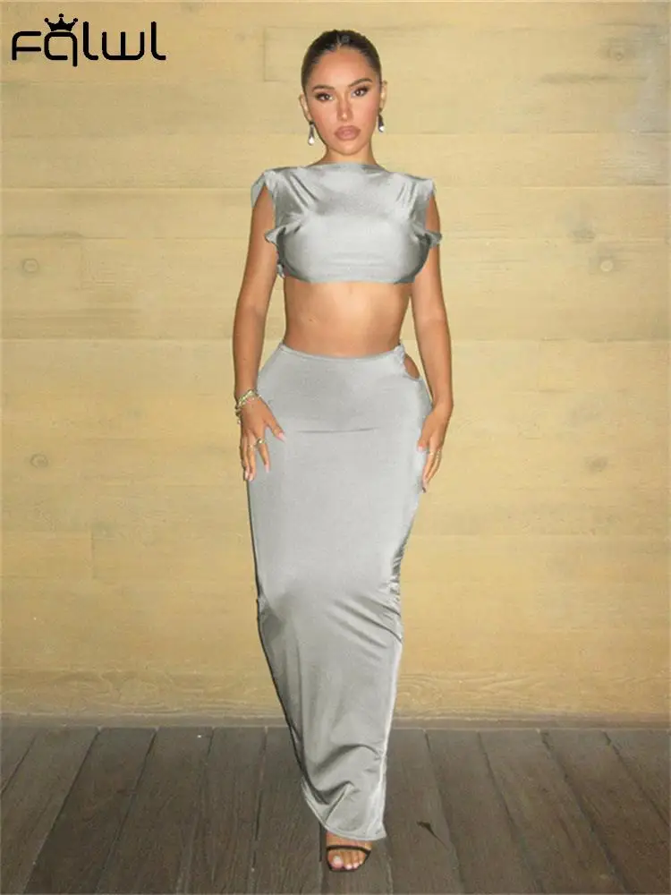 Habbris Gray Hollow Out 2Two Piece Skirt Set Party Evening For Women 2023 Sleeveless Backless Skirt Set Fashion Matching Set
Habbris Gray Hollow Out 2Two Piece Skirt Set Party Evening For Women 2023 Sleeveless Backless Skirt Set Fashion Matching Set
