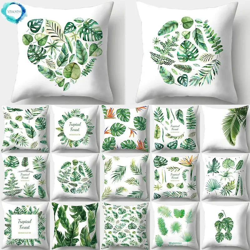 Tropical Plants Pattern Decorative Cushions Pillowcase Polyester Cushion Cover Throw Pillow Sofa Decoration Pillowcover
Tropical Plants Pattern Decorative Cushions Pillowcase Polyester Cushion Cover Throw Pillow Sofa Decoration Pillowcover