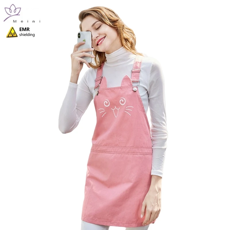 

Genuine anti-radiation metal fibers maternity dress mobile phone, computer, Electromagnetic radiation shielding jumper skirt