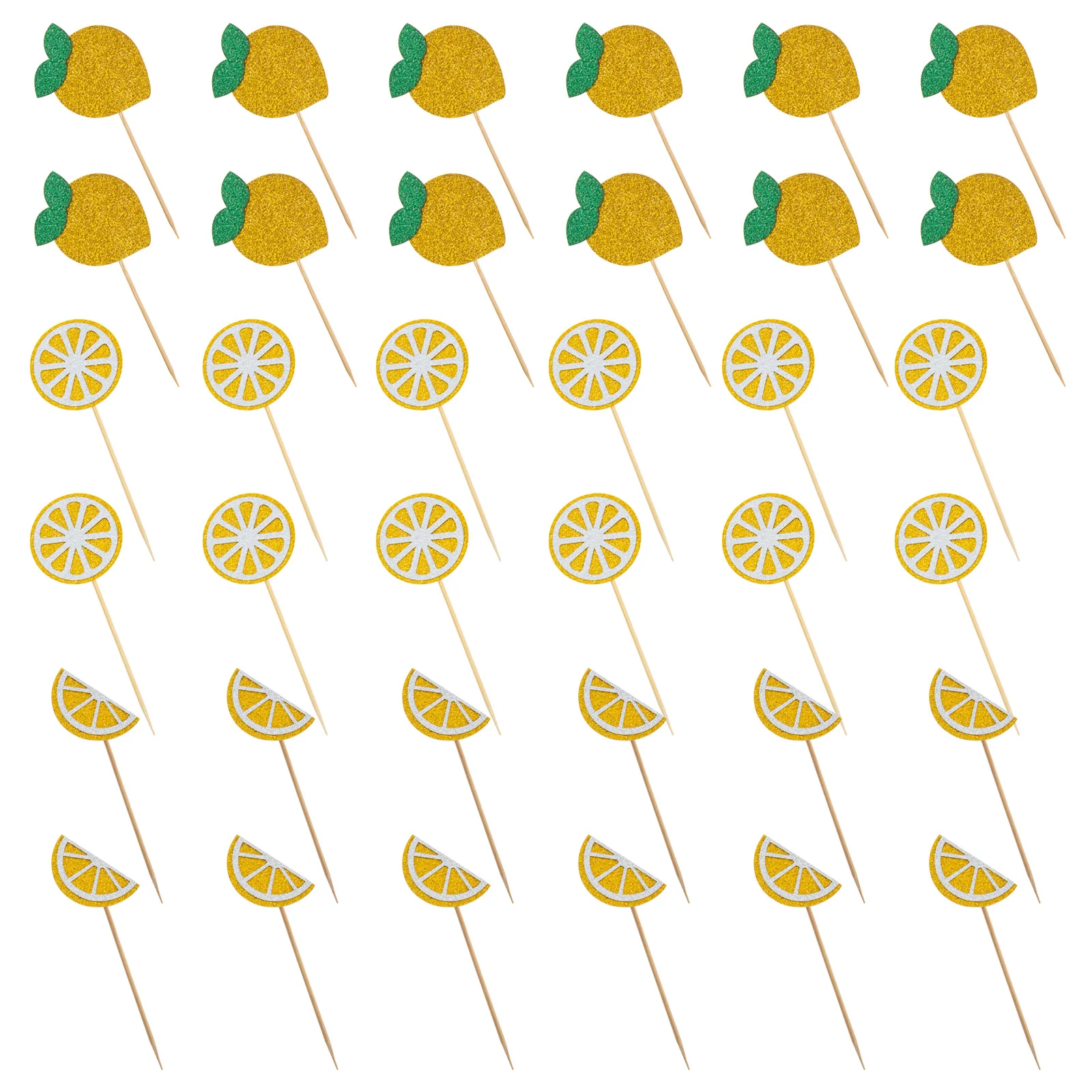 36 Pcs Summer Cake Inserts Cupcake Decor Decorate Paper Adorns Dessert Prop for Fruits Decors Bride Gold
36 Pcs Summer Cake Inserts Cupcake Decor Decorate Paper Adorns Dessert Prop for Fruits Decors Bride Gold