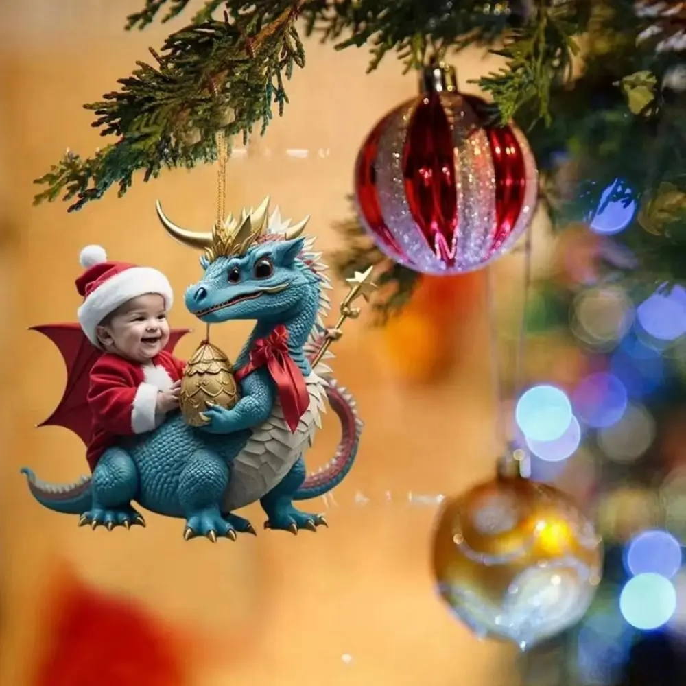 Christmas Tree Pendants Dragon Ornament Realistic Dragon Keychain Window Decor Acrylic Dragon Egg Decoration Accessories Gifts
Christmas Tree Pendants Dragon Ornament Realistic Dragon Keychain Window Decor Acrylic Dragon Egg Decoration Accessories Gifts