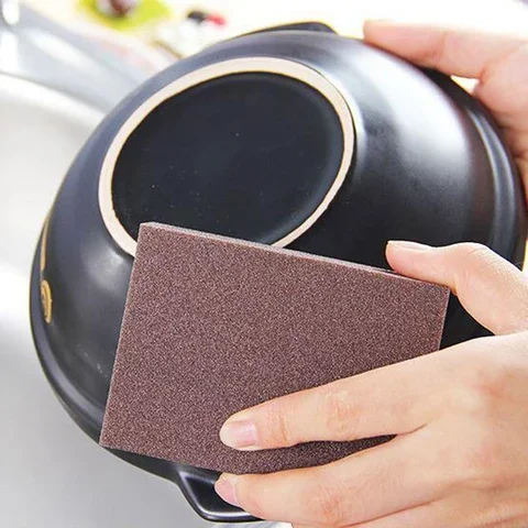 

Magic Sponge Nano Eraser Rust Remover Brush Dish Pot Cleaning Emery Descaling Clean Rub Pots Kitchen Tools Gadgets Accessories