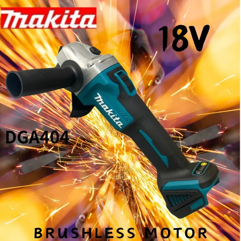 

DGA404 Makita 18V GrinderTools 125&100mm Brushless Machine Power Tool Grinding Electric Rechargeable Wireless Grinder Drill