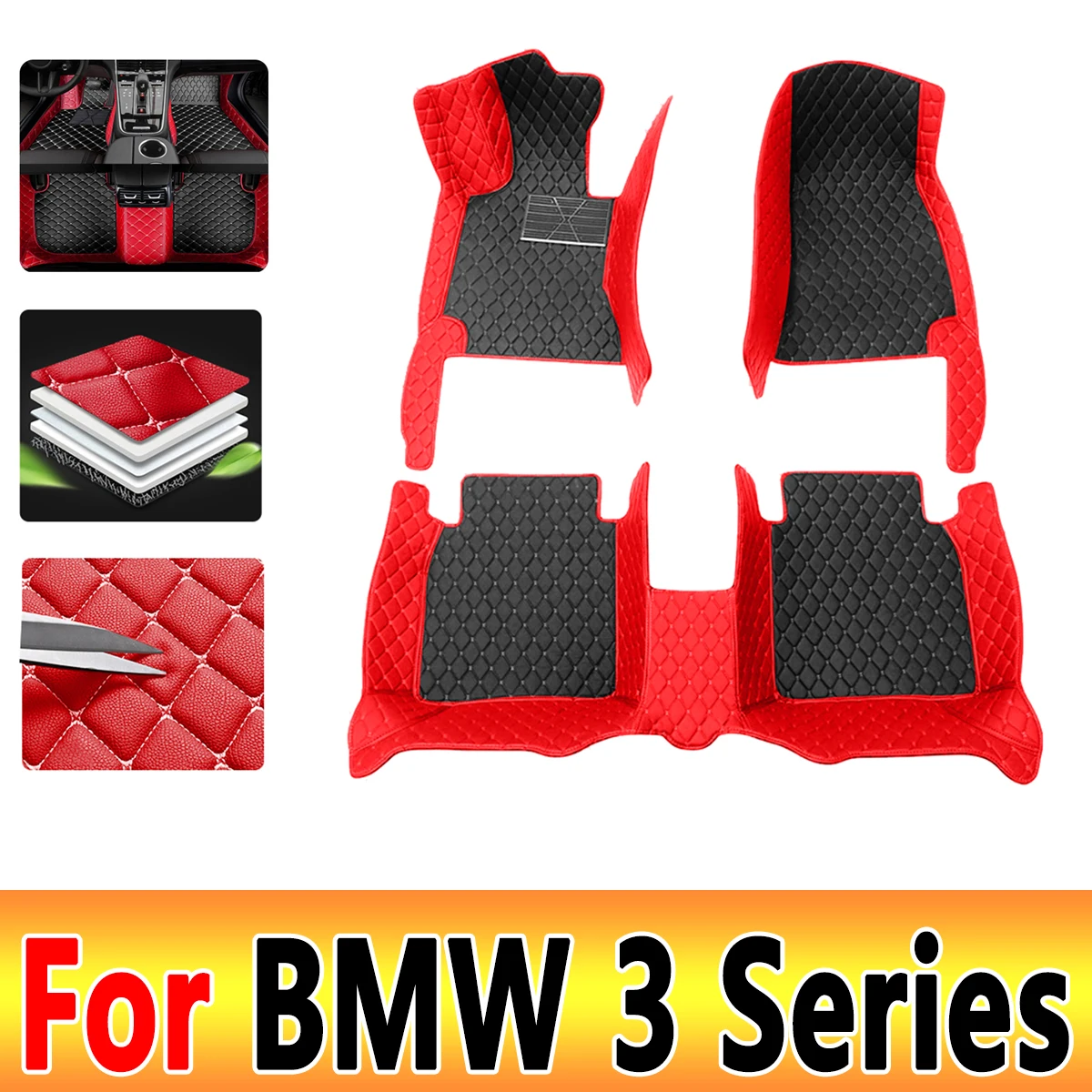 Custom Made Leather Car Floor Mats For BMW 3 Series E90 2006 2007 2008 2009 2010 2011 2012 Carpet Rugs Foot Pads Accessories
Custom Made Leather Car Floor Mats For BMW 3 Series E90 2006 2007 2008 2009 2010 2011 2012 Carpet Rugs Foot Pads Accessories