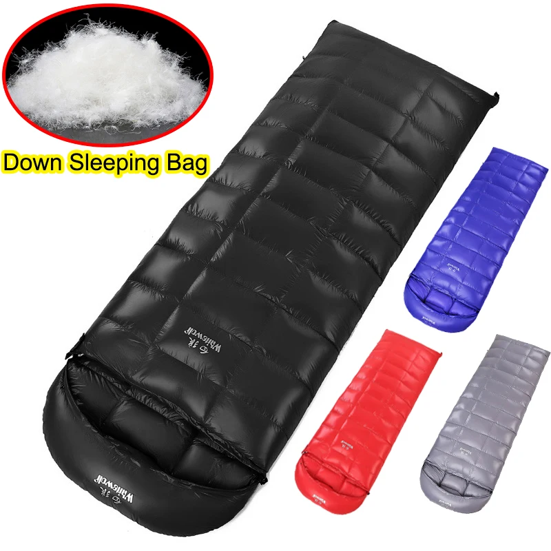 Adult Ultralight Envelope Goose Down Sleeping Bag Outdoor Backpacking Camping Hiking Travel Spring Summer Autumn Winter Portable
Adult Ultralight Envelope Goose Down Sleeping Bag Outdoor Backpacking Camping Hiking Travel Spring Summer Autumn Winter Portable