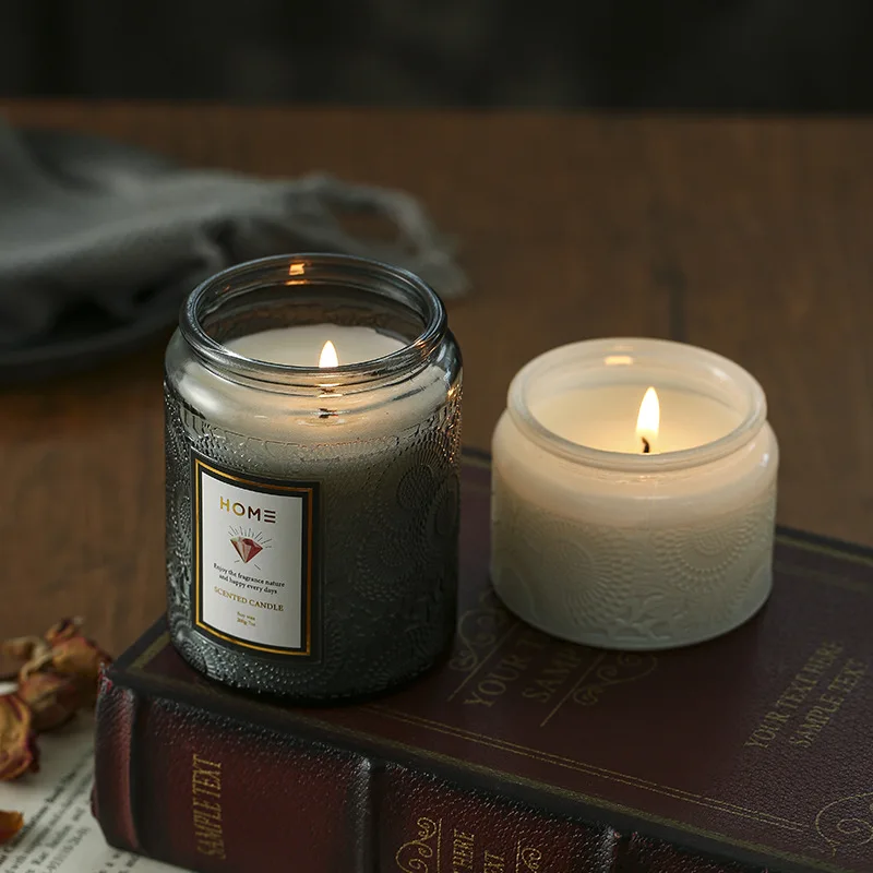 Plant Essential Oil Aromatherapy Candles in Glass Cup, Smokeless Soy Wax Candles for Home Fragrance
Plant Essential Oil Aromatherapy Candles in Glass Cup, Smokeless Soy Wax Candles for Home Fragrance