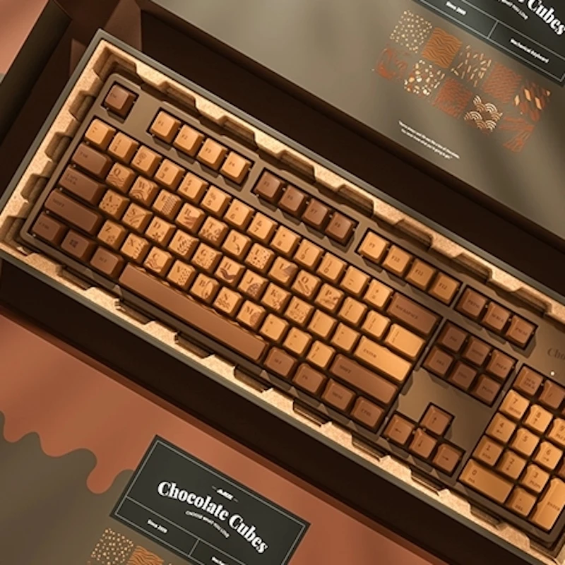 MIFUNY Gaming Office Keyboard Chocolate Color Keyboard Wired Mechanical Keyboard Sweet Feeling Not To Be Missed Gift for Girls
MIFUNY Gaming Office Keyboard Chocolate Color Keyboard Wired Mechanical Keyboard Sweet Feeling Not To Be Missed Gift for Girls