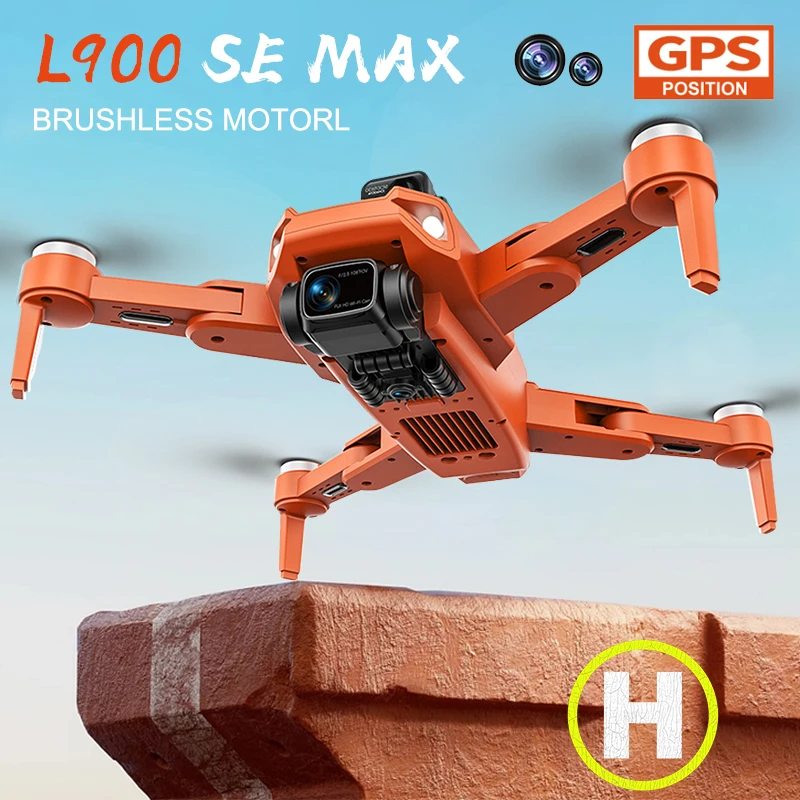 Квадрокоптер L900 Pro SE MAX с GPS, 4K, профессиональная двойная HD-камера, 5G FPV, обход препятствий на 360 °, бесщеточный двигатель, Радиоуправляемый квадрокоптер, игрушки
Квадрокоптер L900 Pro SE MAX с GPS, 4K, профессиональная двойная HD-камера, 5G FPV, обход препятствий на 360 °, бесщеточный двигатель, Радиоуправляемый квадрокоптер, игрушки